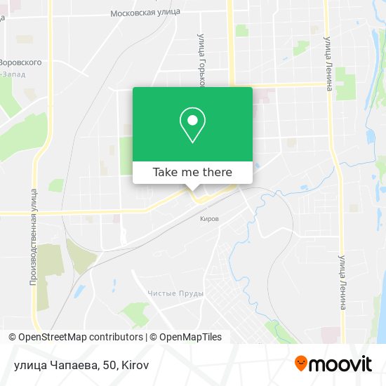 улица Чапаева, 50 map
