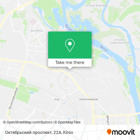Октябрьский проспект, 22А map