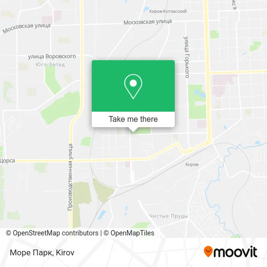 Море Парк map