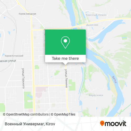 Военный Универмаг map