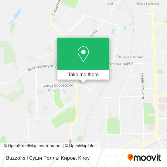 Buzzolls | Суши Роллы Киров map