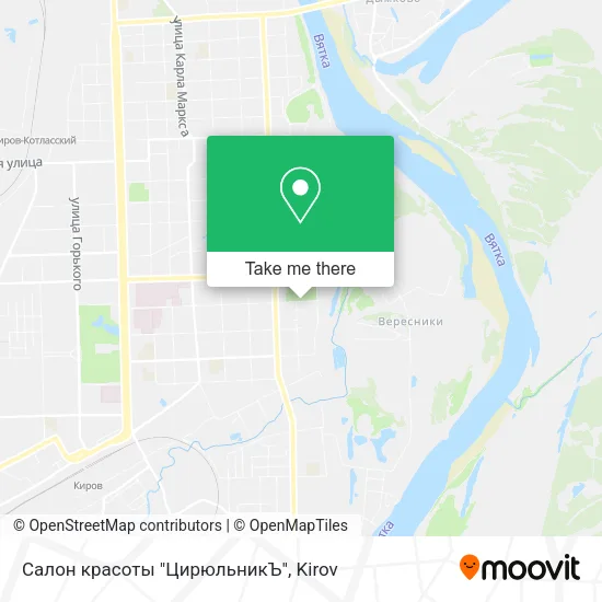 Салон красоты "ЦирюльникЪ" map