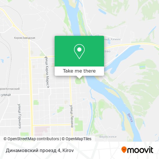 Динамовский проезд 4 map