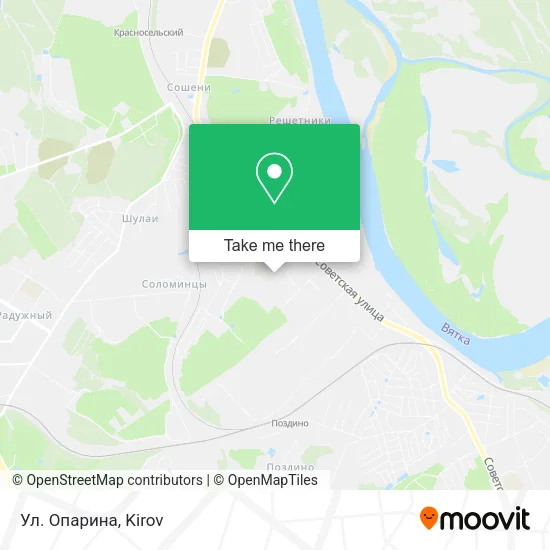 Ул. Опарина map