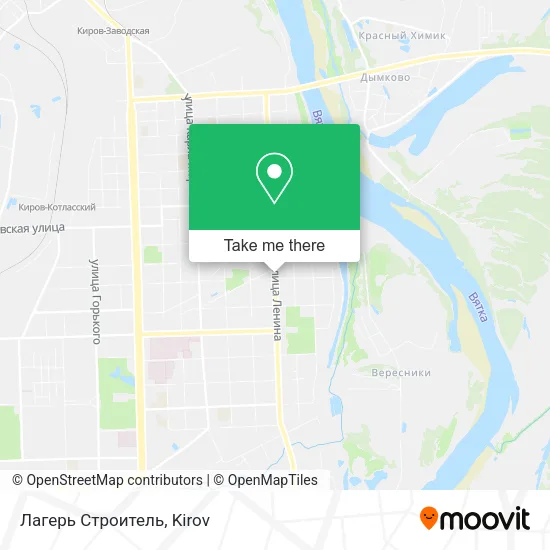 Лагерь Строитель map