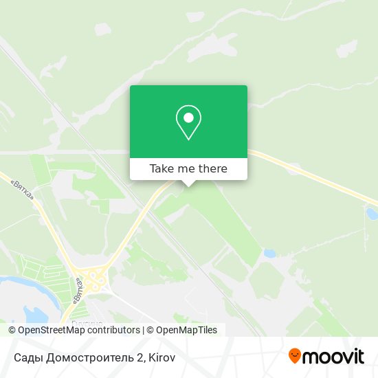 Сады Домостроитель 2 map