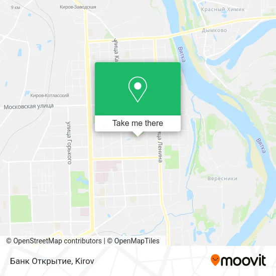 Банк Открытие map