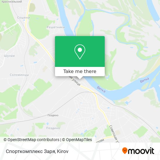 Спорткомплекс Заря map