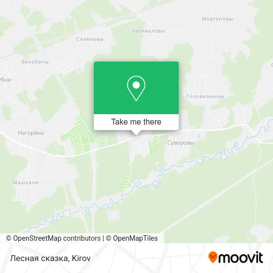 Лесная сказка map