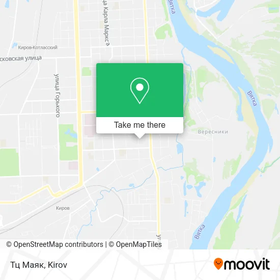 Тц Маяк map