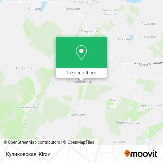 Куликовская map