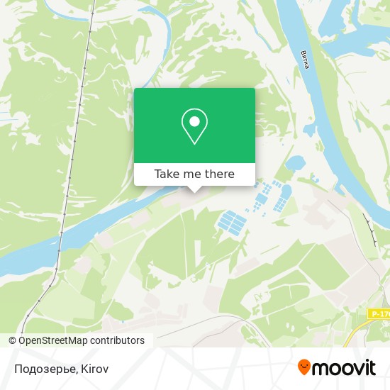 Подозерье map