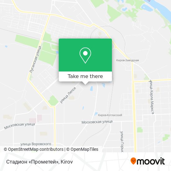 Стадион «Прометей» map