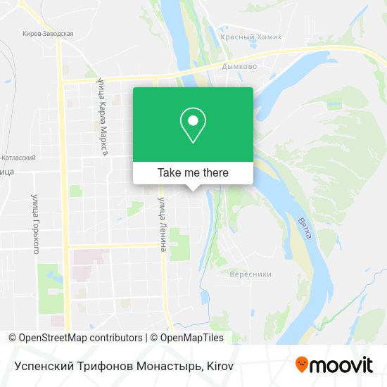 Успенский Трифонов Монастырь map