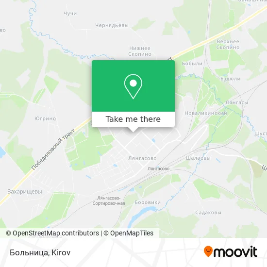 Больница map