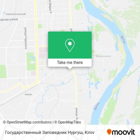 Государственный Заповедник Нургуш map