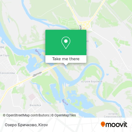 Озеро Бричково map