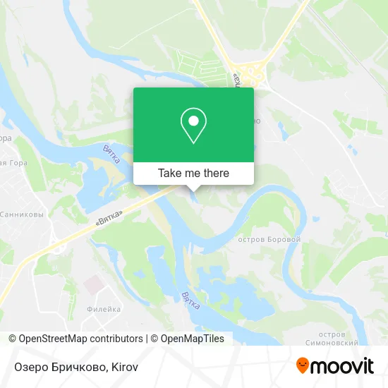 Озеро Бричково map