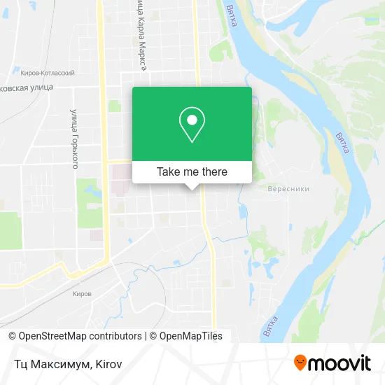 Тц Максимум map