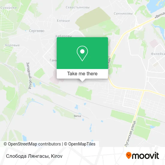 Слобода Лянгасы map