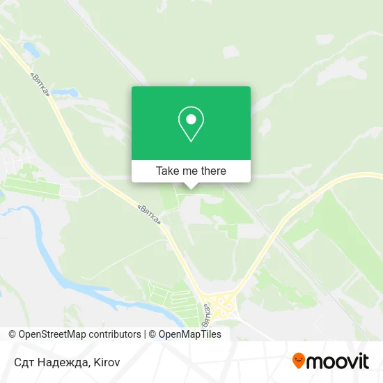 Сдт Надежда map