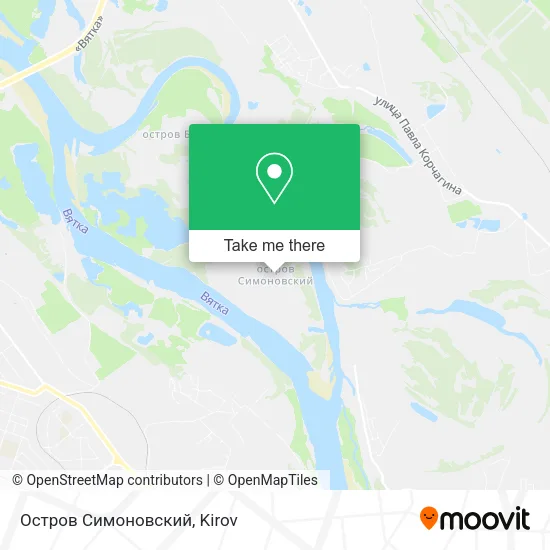 Остров Симоновский map