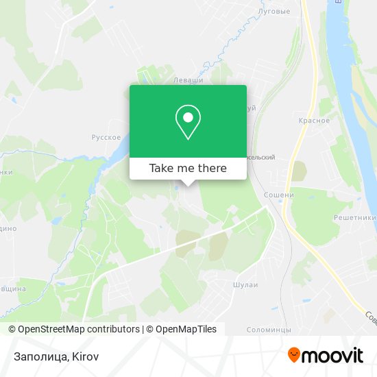 Заполица map