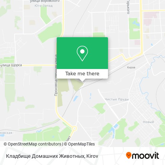 Кладбище Домашних Животных map