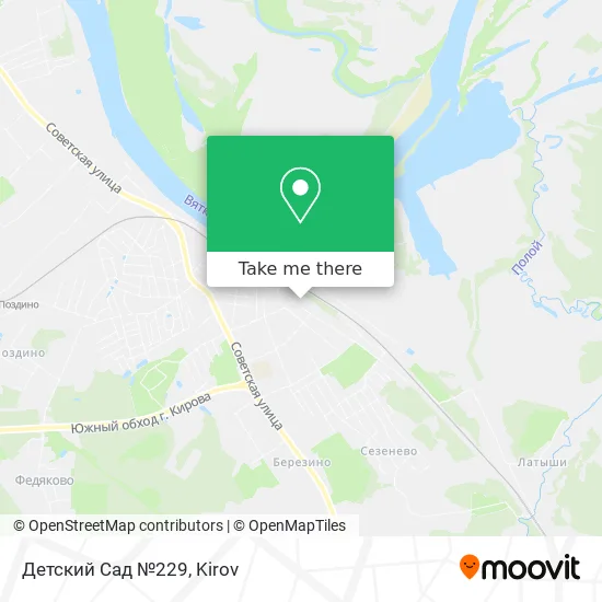 Детский Сад №229 map