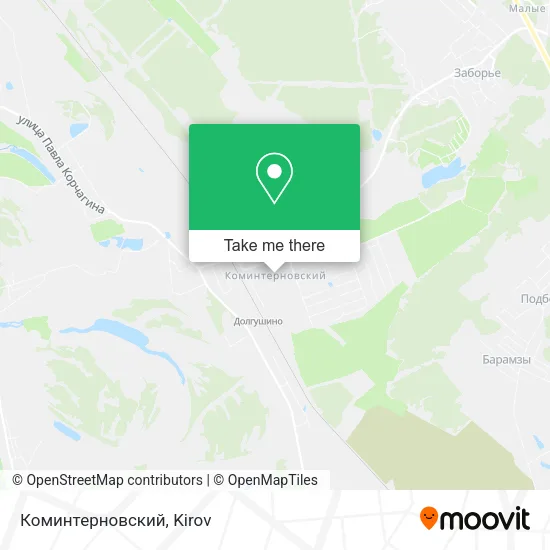Коминтерновский map