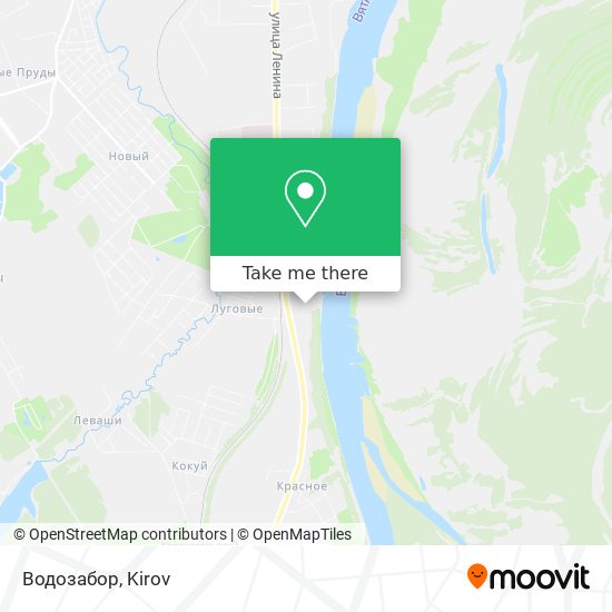 Водозабор map