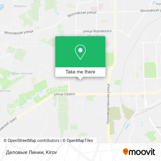 Деловые Линии map