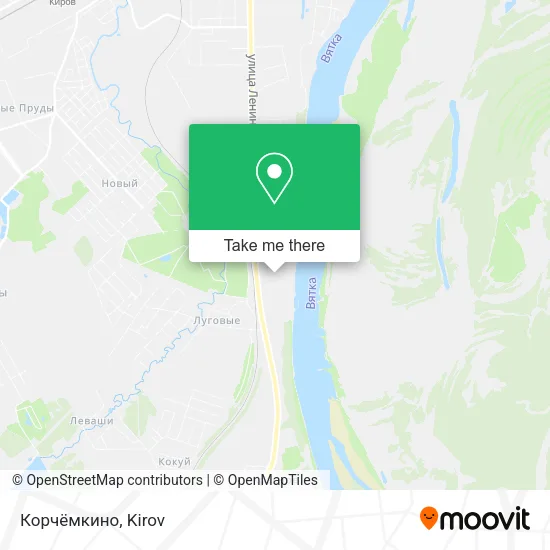 Корчёмкино map