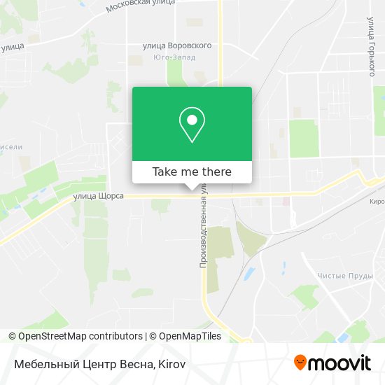 Мебельный Центр Весна map