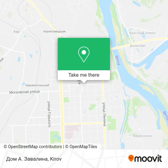 Дом А. Завалина map