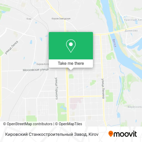 Кировский Станкостроительный Завод map