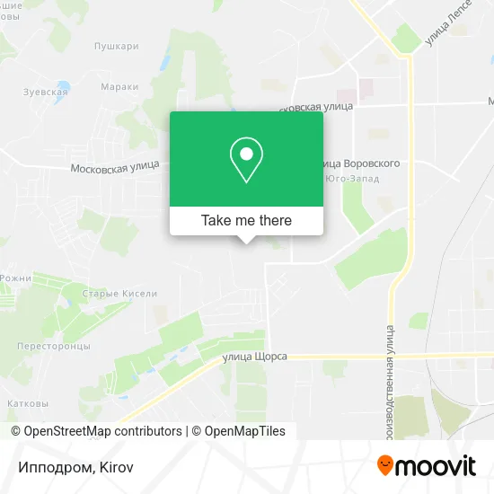 Ипподром map