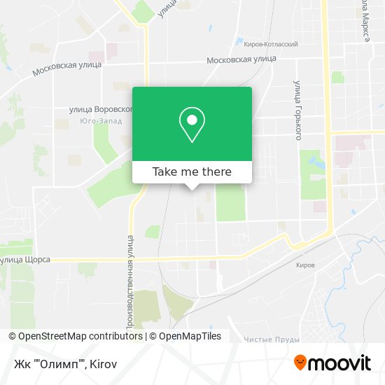 Жк ""Олимп"" map