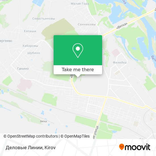 Деловые Линии map