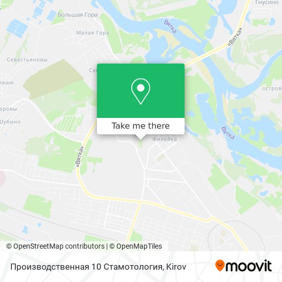 Производственная 10 Стамотология map