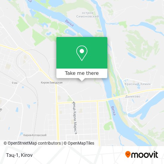 Тэц-1 map