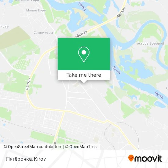 Пятёрочка map