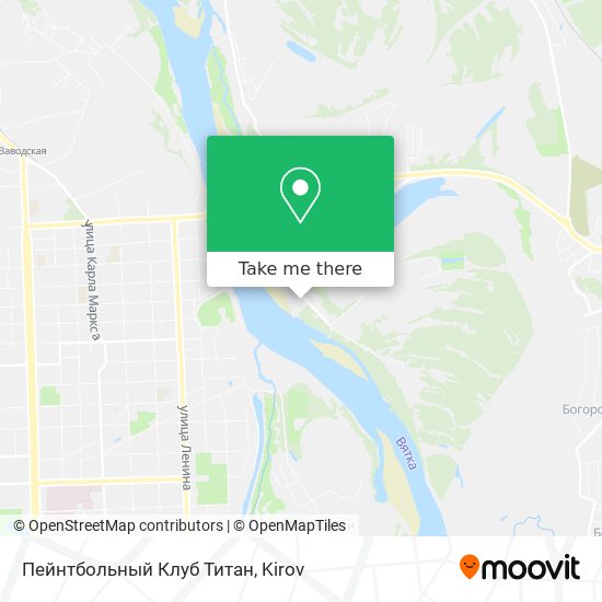 Пейнтбольный Клуб Титан map