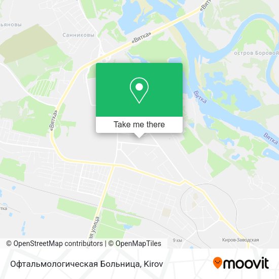 Офтальмологическая Больница map