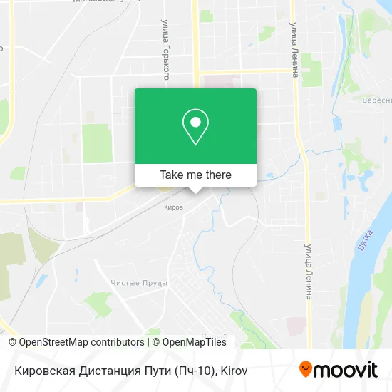 Кировская Дистанция Пути (Пч-10) map