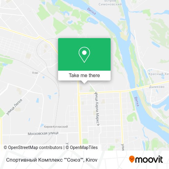 Спортивный Комплекс ""Союз"" map