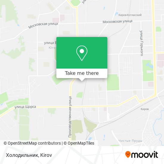 Холодильник map