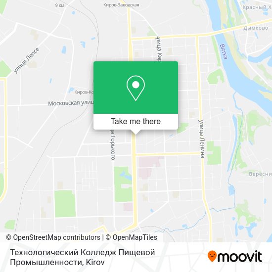 Технологический Колледж Пищевой Промышленности map