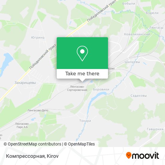 Компрессорная map