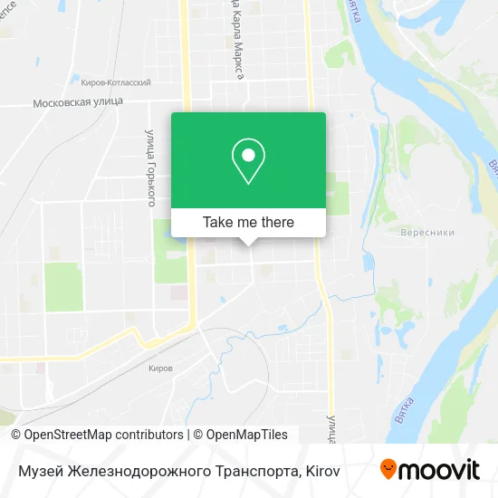 Музей Железнодорожного Транспорта map